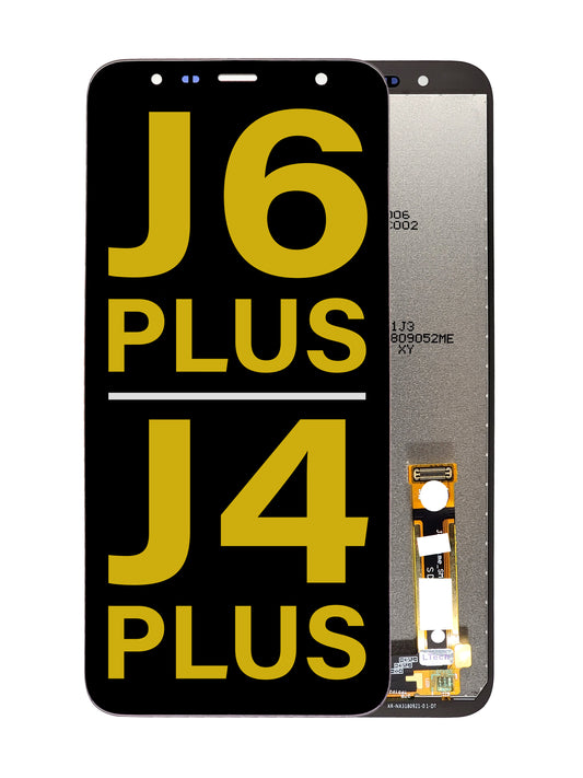 SGJ J6 Plus (J610) / J4 Plus (J415) Screen Assembly (Without The Frame) (Refurbished) (Black)