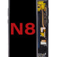 SGN Note 8 Screen Assembly (With The Frame) (OLED) (Black)