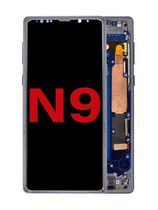 SGN Note 9 Screen Assembly (With The Frame) (OLED) (Blue)