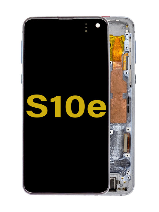 SGS S10e Screen Assembly (With The Frame) (Refurbished) (Prism Blue)