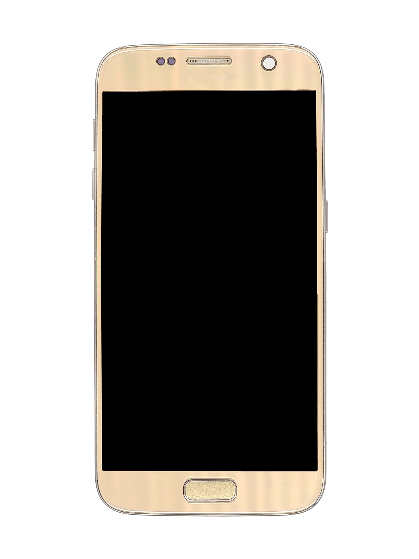 SGS S7 Screen Assembly (With The Frame) (Refurbished) (Gold Platinum)