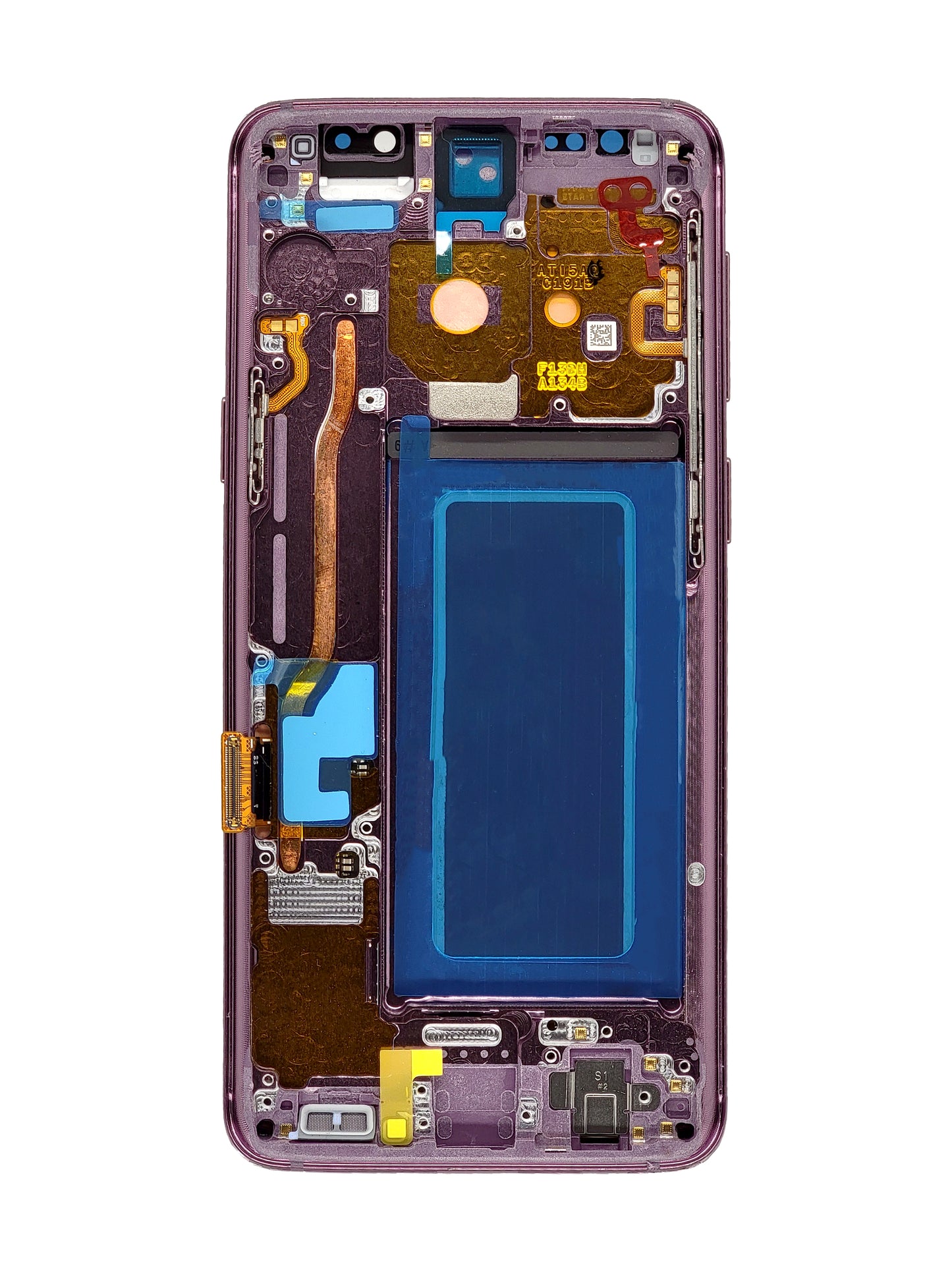 OLED Assembly with Frame for Galaxy S9 (G960) (LILAC PURPLE) (Premium)