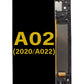 SGA A02 2020 (A022) Screen Assembly (With The Frame) (Refurbished) (Black)