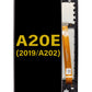 SGA A20e 2019 (A202) Screen Assembly (With The Frame) (Service Pack) (Black)