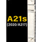 SGA A21s 2020 (A217) Screen Assembly (With The Frame) (Service Pack) (Black)