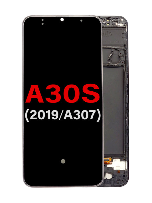 SGA A30s 2019 (A307) Screen Assembly (With The Frame) (OLED) (Black)