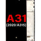 SGA A31 2020 (A315) Screen Assembly (With The Frame) (OLED) (Black)