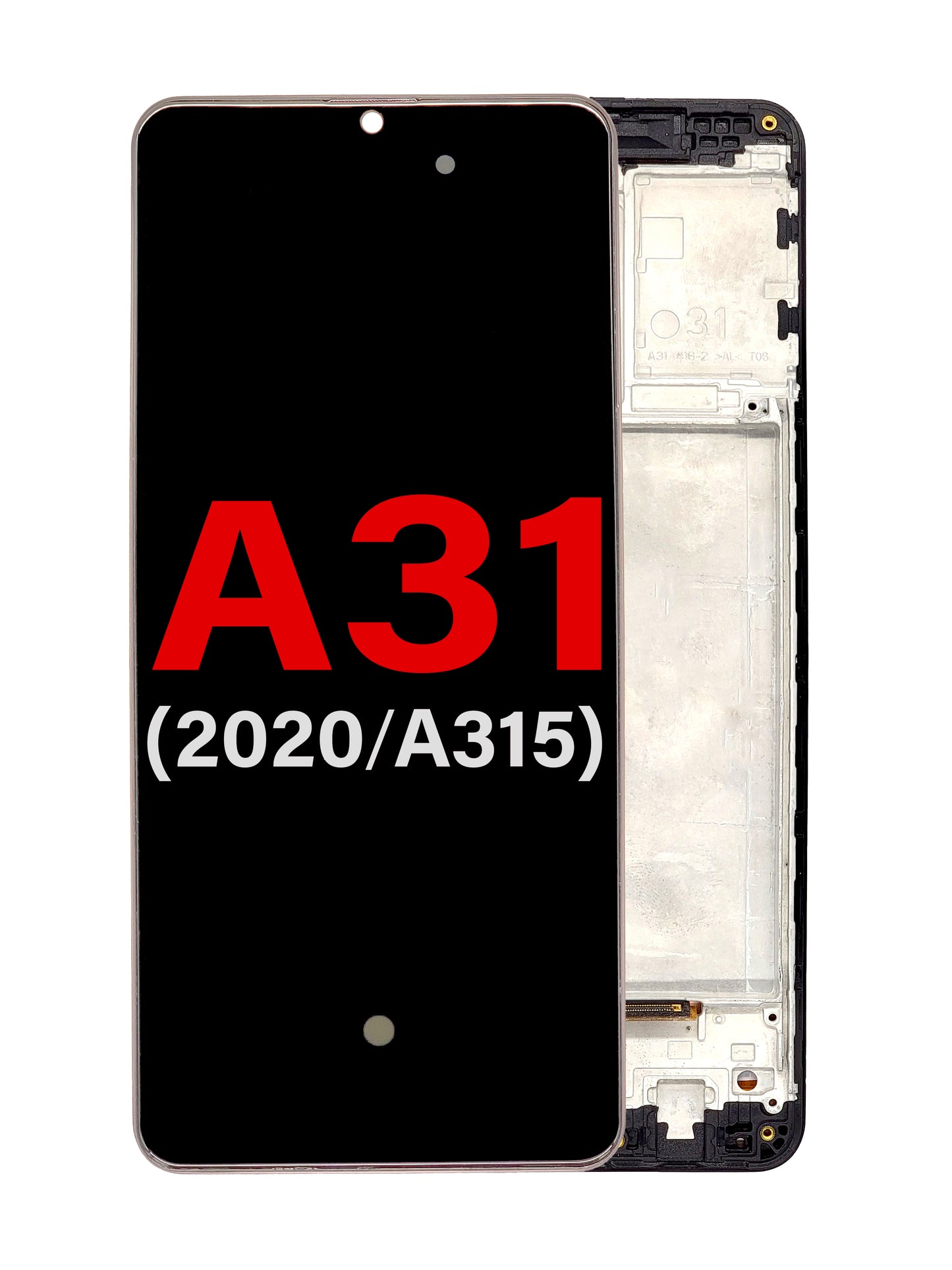SGA A31 2020 (A315) Screen Assembly (With The Frame) (OLED) (Black)