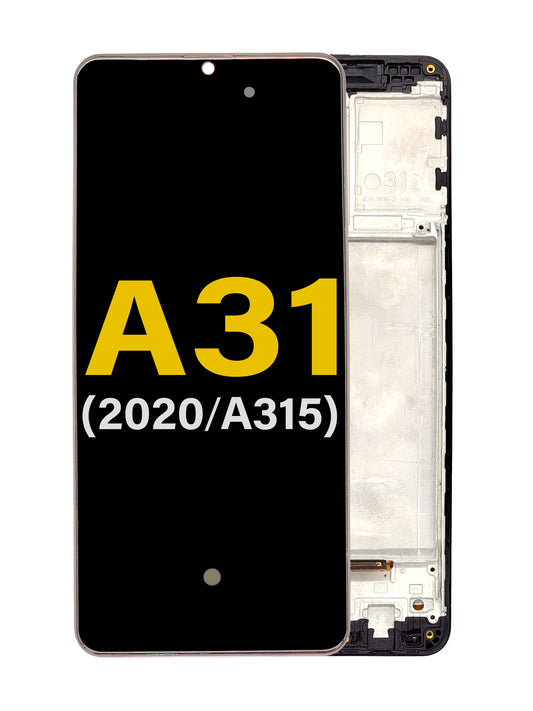 SGA A31 2020 (A315) Screen Assembly (With The Frame) (Refurbished) (Black)