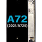 SGA A72 2021 (A725) Screen Assembly (With The Frame) (Incell) (Black)