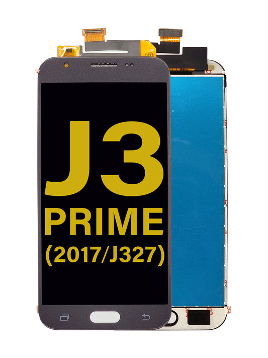 SGJ J3 Prime (J327) 2017 Screen Assembly (Without The Frame) (Refurbished) (Black)