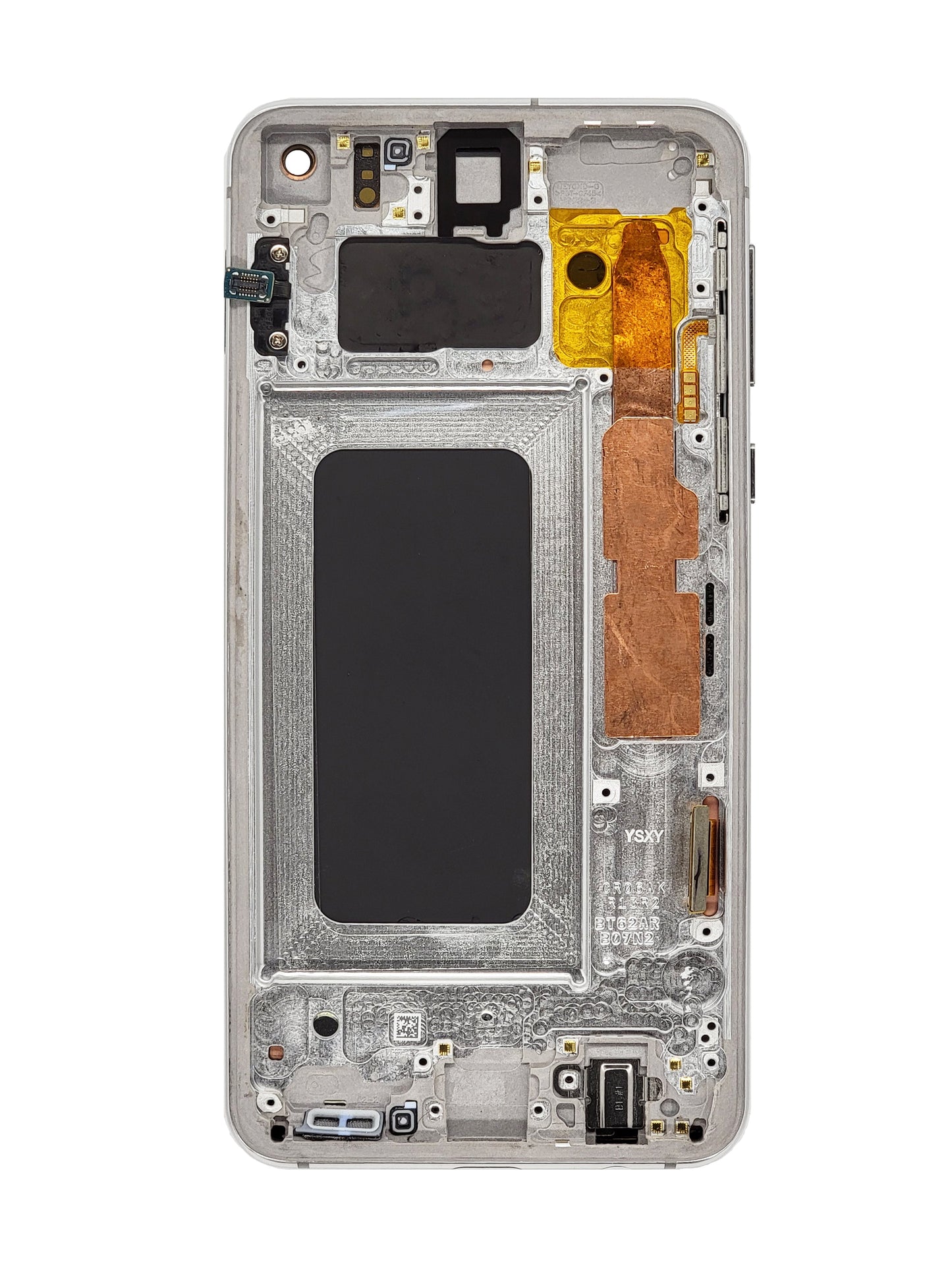 SGS S10e Screen Assembly (With The Frame) (Refurbished) (Prism White)