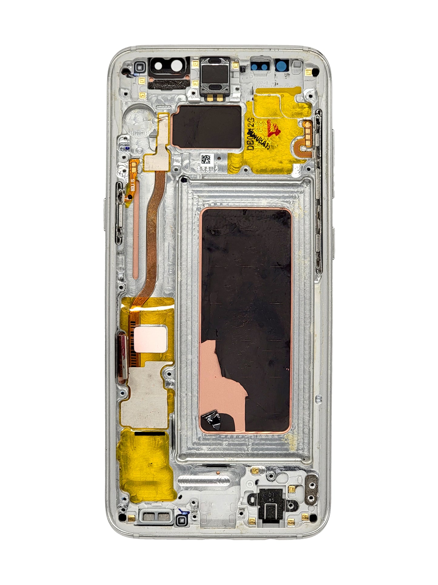 SGS S8 Screen Assembly (With The Frame) (Refurbished) (Arctic Silver)