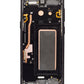 OLED Assembly with Frame for Galaxy S9 (G960) (MIDNIGHT BLACK) (Premium)