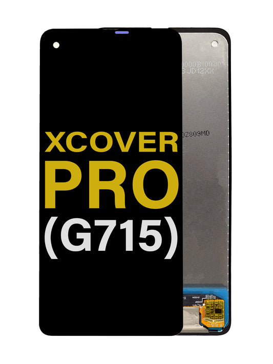 SGO X Cover Pro (G715) Screen Assembly (Without The Frame) (Refurbished) (Black)