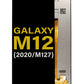 SGO Galaxy M12 (M127) Screen Assembly (Without The Frame) (Refurbished) (Black)