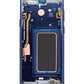 OLED Assembly with Frame for Galaxy S9 Plus G965 (CORAL BLUE) (Premium)