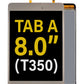 Samsung Tab A 8.0" (T350) LCD Assembly with Digitizer (Black)