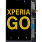 SXO Xperia Go Screen Assembly (Without The Frame) (Refurbished) (Black)
