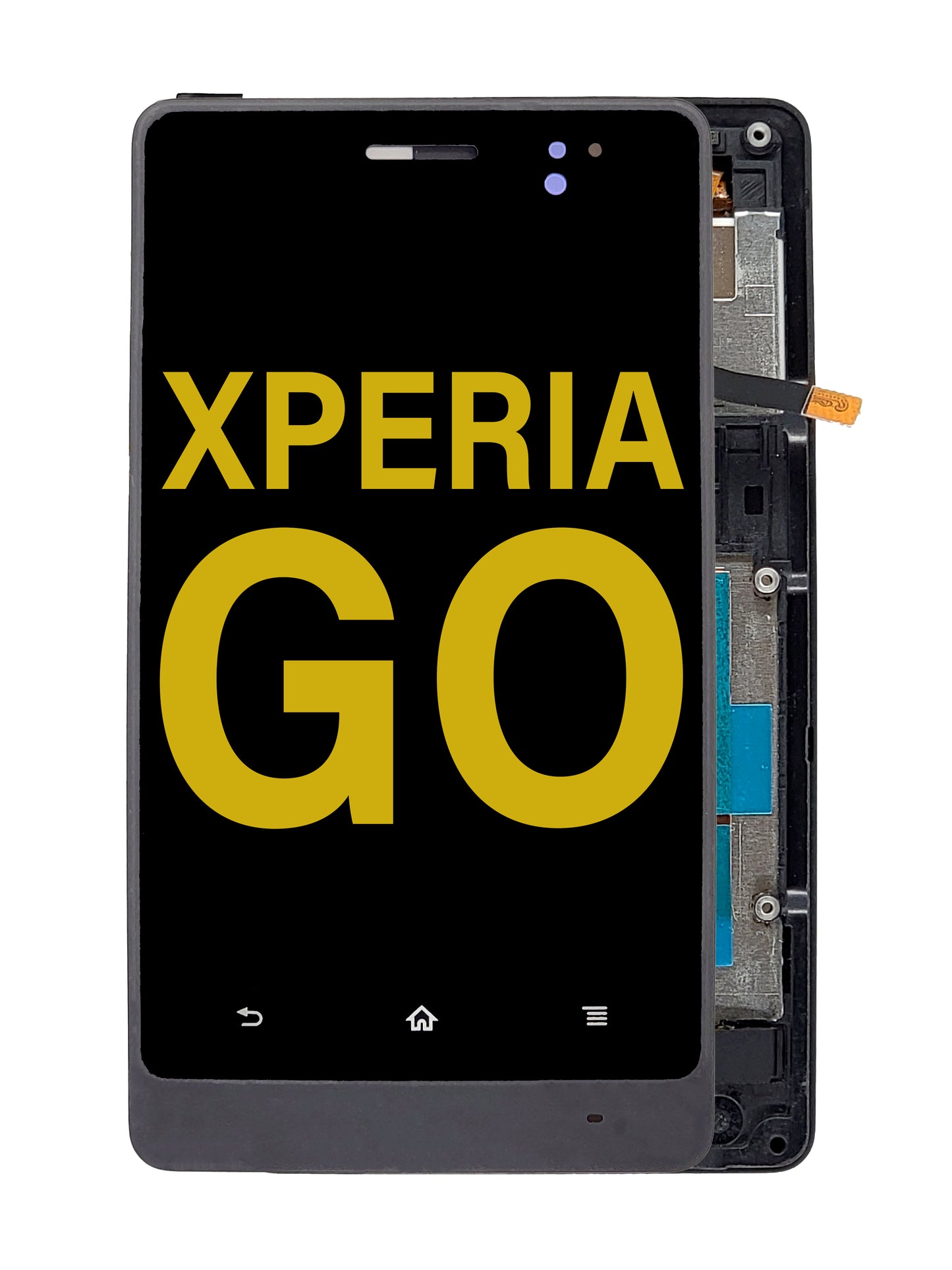 SXO Xperia Go Screen Assembly (Without The Frame) (Refurbished) (Black)