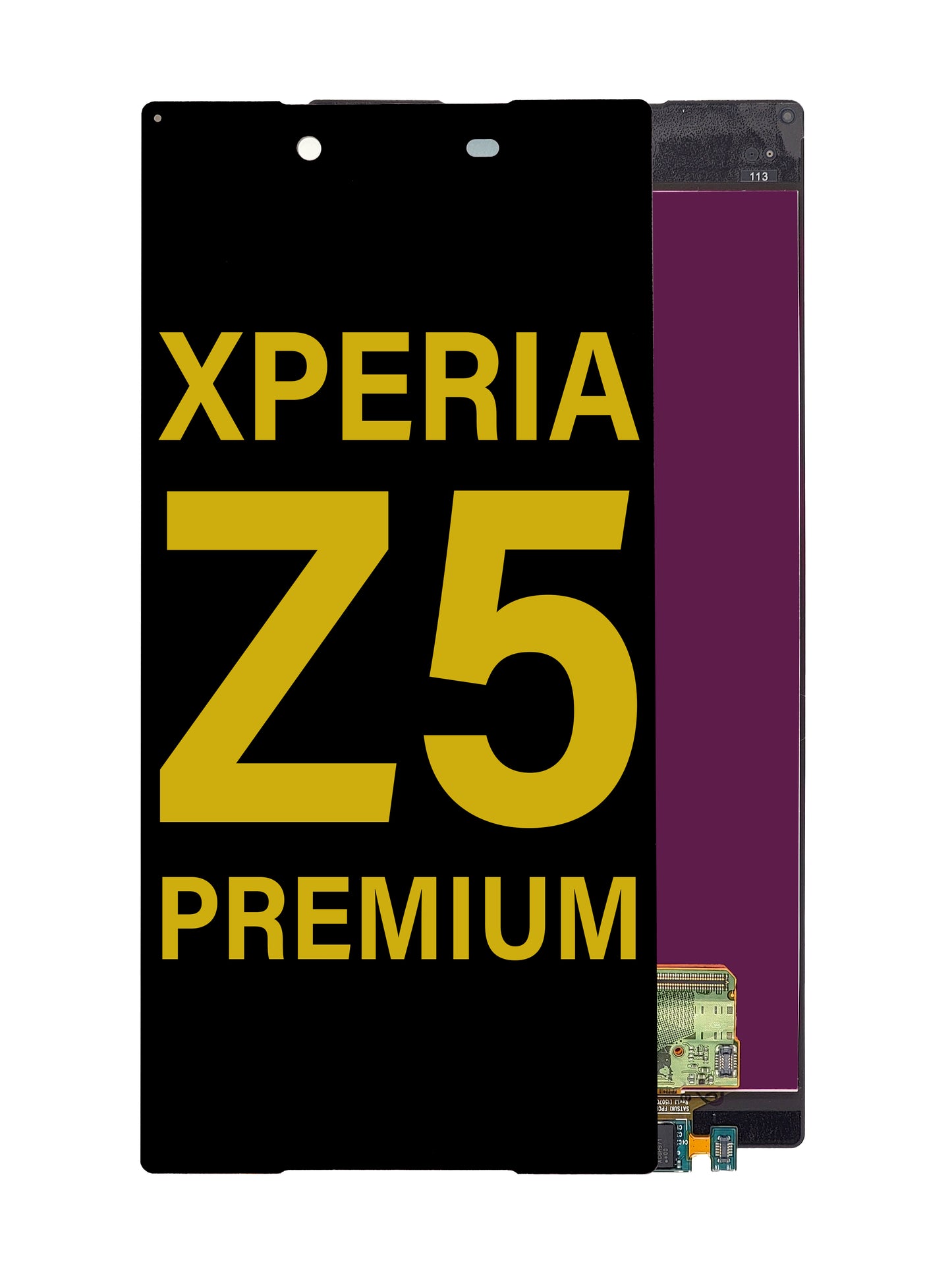 SXZ Xperia Z5 Premium Screen Assembly (Without The Frame) (Refurbished) (Black)