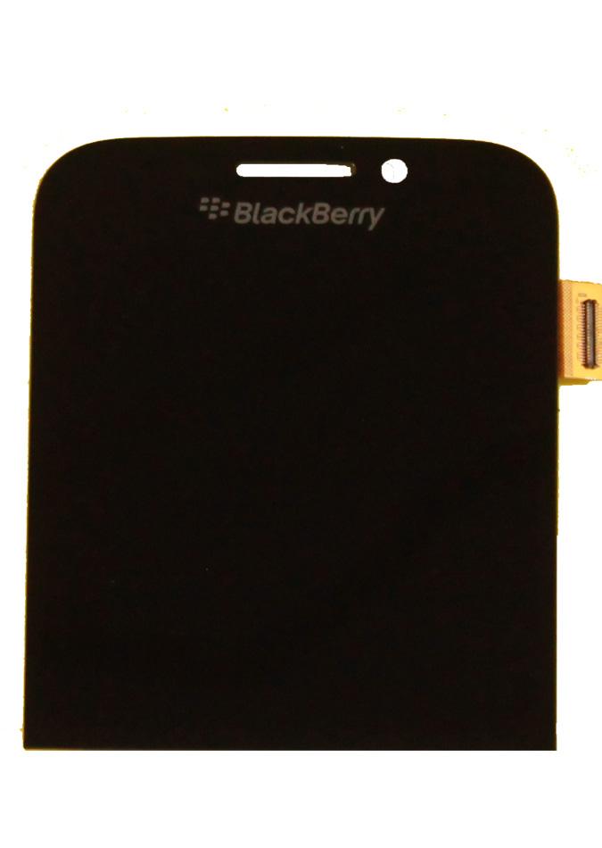 BB Q20 (Classic) Screen Assembly (Without The Frame) (Refurbished) (Black)