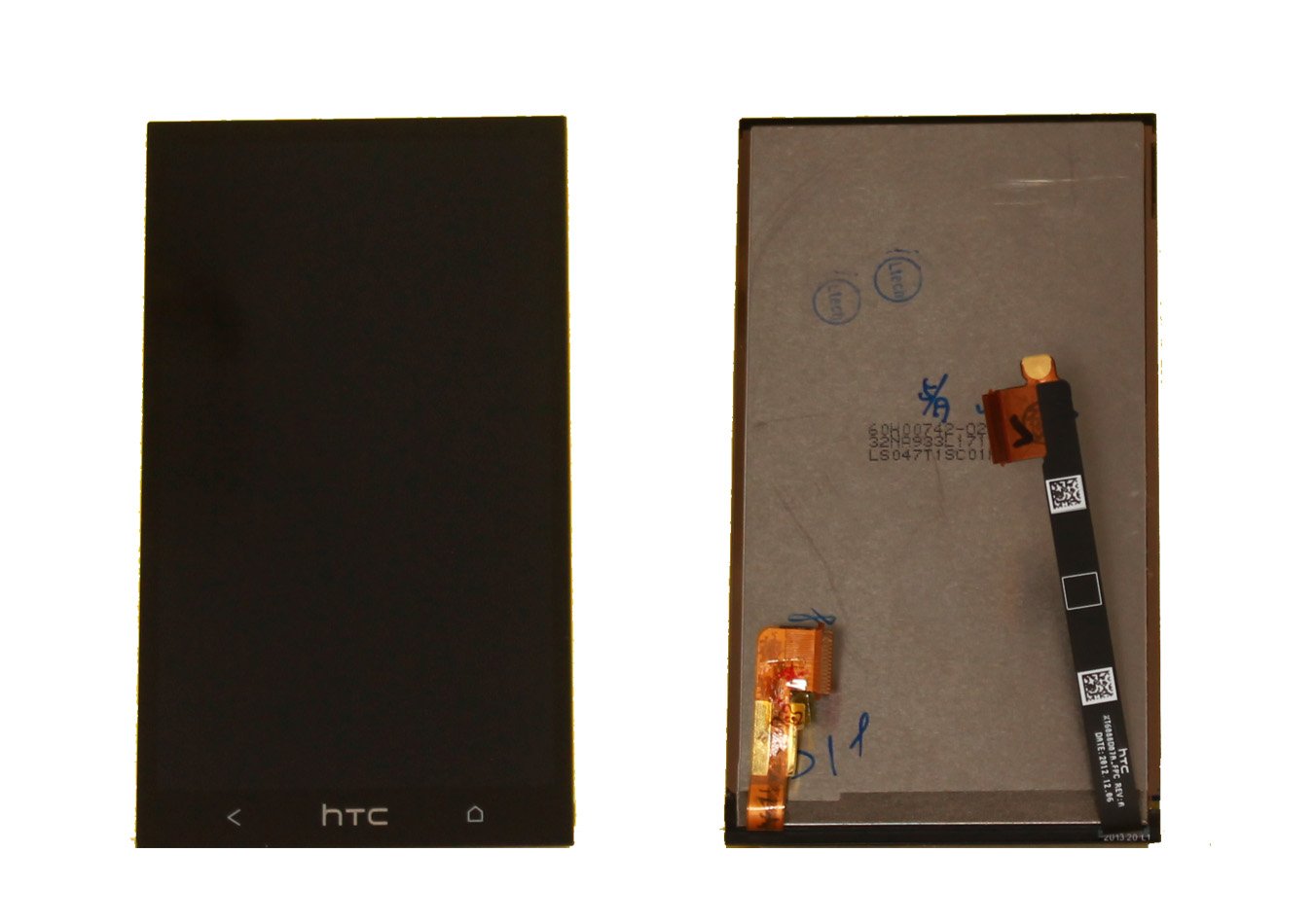 HT One M7 Screen Assembly (Refurbished)(Without The Frame)(Black)