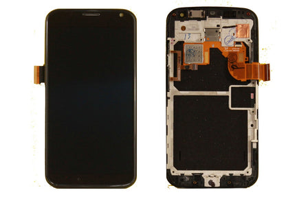 Moto X (XT1060) Screen Assembly (With The Frame) (Refurbished) (Black)