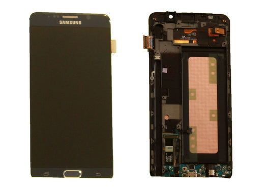 SGN Note 5 LCD Screen Assembly (With The Frame) (Refurbished) (Blue)